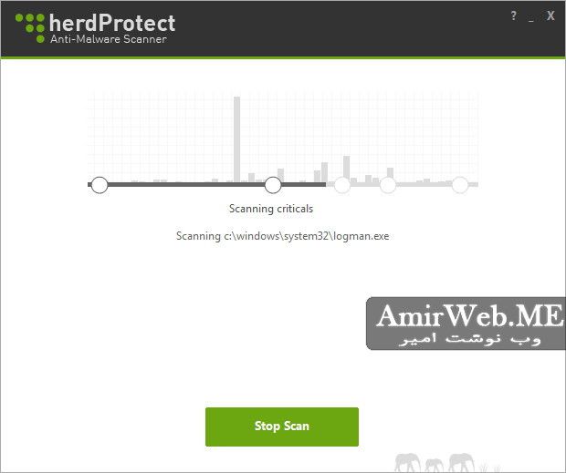 معرفي برنامه herdProtect|اسكن پرسه‌هاي در حال اجرا و Startup در موتور جستجوي ابري 68 ضد ويروس 