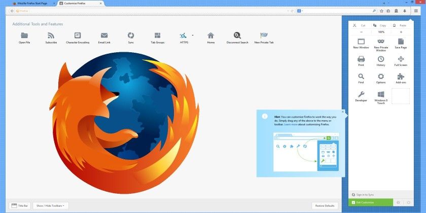 انتشار Firefox Beta 29 با قابلیت های جدید بهنگام سازی و محیط زیباتر 
