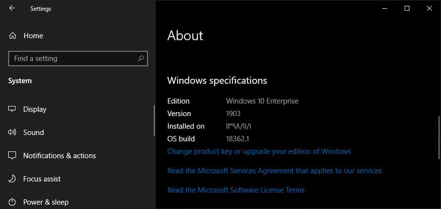 ویژگی های جدید Windows 10 نسخه 1903 